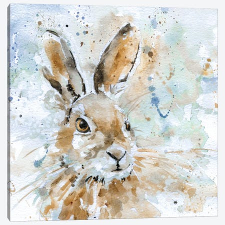 Hare Canvas Print #CRO10} by Carol Robinson Canvas Art Print