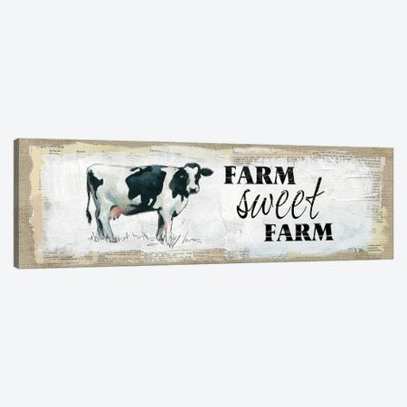 Farm Sweet Farm Canvas Print #CRO1108} by Carol Robinson Canvas Print