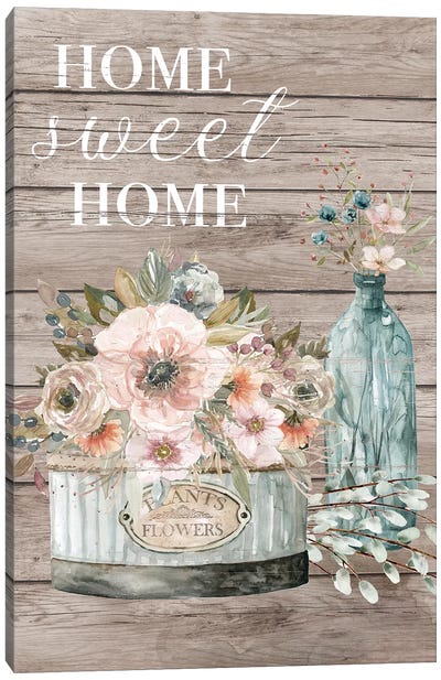 Home Sweet Home Canvas Art Print - Art Gifts for the Home