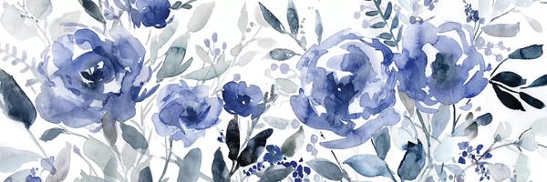 Watercolor Flowers: Painters Field Of Flowers by Carol Robinson