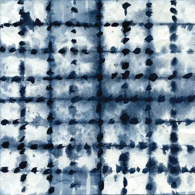 Shibori Patchwork by Carol Robinson framed wall art