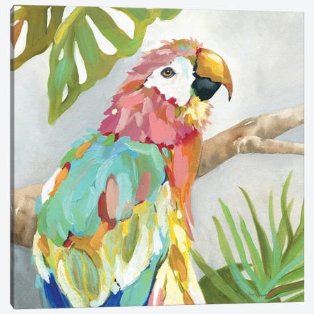 Tropical Plumage Canvas Print #CRO1143} by Carol Robinson Canvas Print