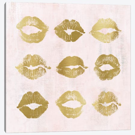 Hot Lips I Canvas Print #CRO1147} by Carol Robinson Canvas Artwork