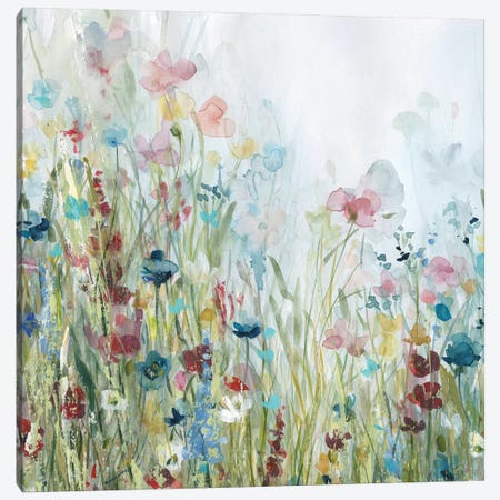 Wildflower Meadow Canvas Print #CRO1150} by Carol Robinson Canvas Artwork