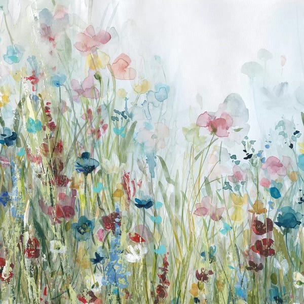 Abstract Floral & Botanical: Wildflower Meadow by Carol Robinson