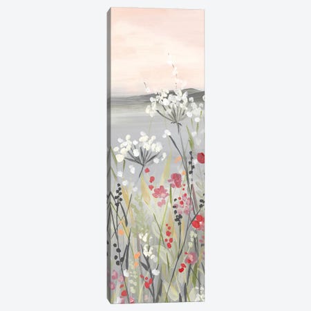 Blushing Wildflowers I Canvas Print #CRO1174} by Carol Robinson Art Print