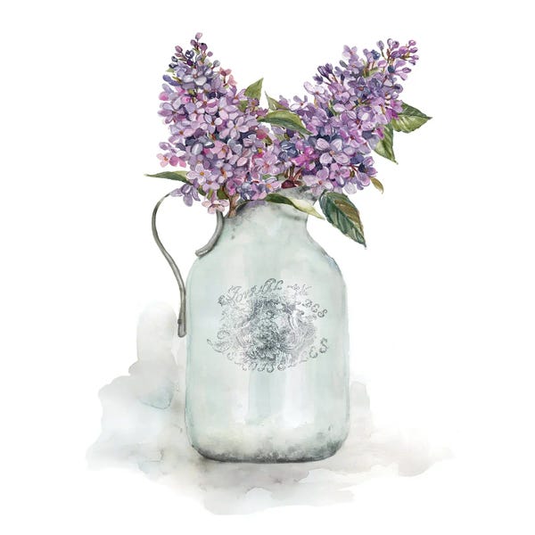 Shabby Chic Décor: French Lilacs by Carol Robinson