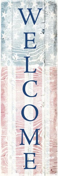 American Décor: Welcome Flag by Carol Robinson