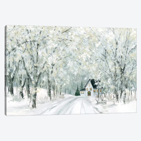 Christmas Lane} by Carol Robinson Canvas Artwork