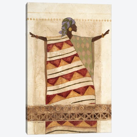 African Beauty I Canvas Print #CRO1220} by Carol Robinson Canvas Art