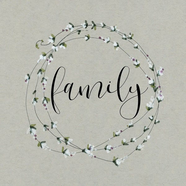 Bouquet of Grace Family Wreath