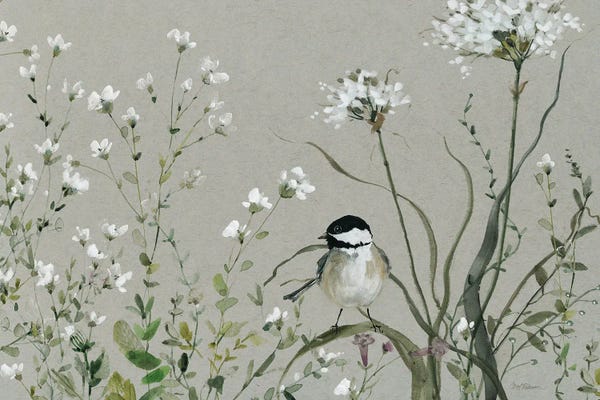 Modern Farmhouse Décor: Bouquet of Grace Meadow II by Carol Robinson