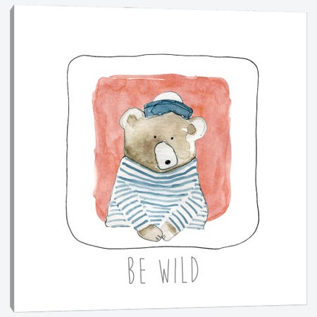 Be Wild Canvas Print #CRO126} by Carol Robinson Canvas Print