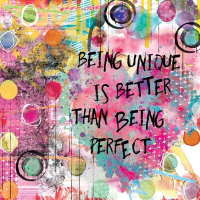 Being Unique by Carol Robinson framed wall art