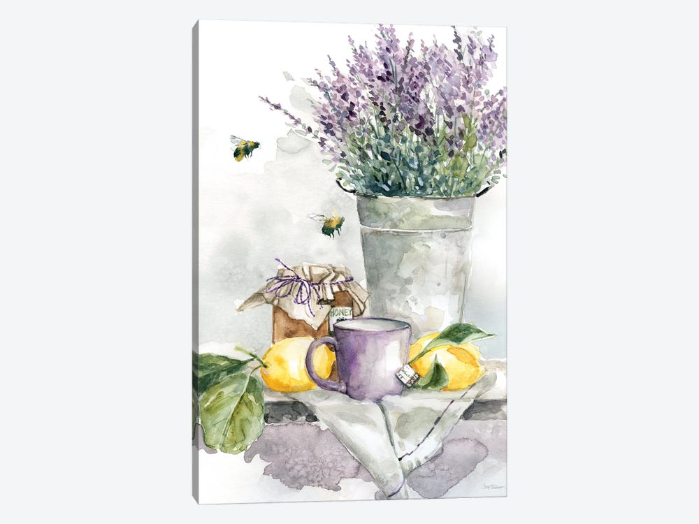 Lavender Lemon and Honey Tea by Carol Robinson 1-piece Art Print