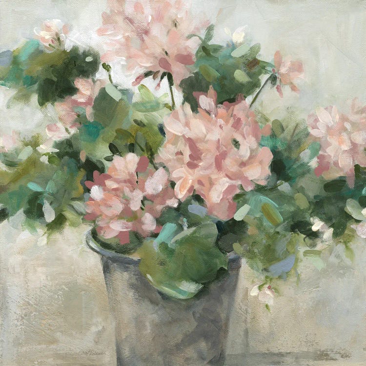 Potted Geranium by Carol Robinson wall art