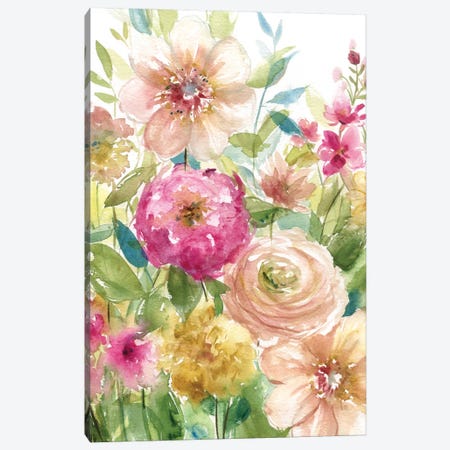 Bloomin Pretty Canvas Print #CRO128} by Carol Robinson Canvas Art