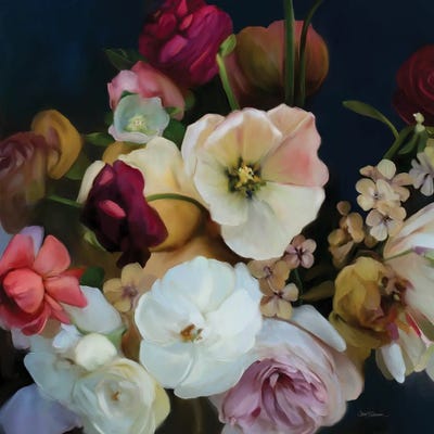 Royal Bouquet by Carol Robinson canvas print