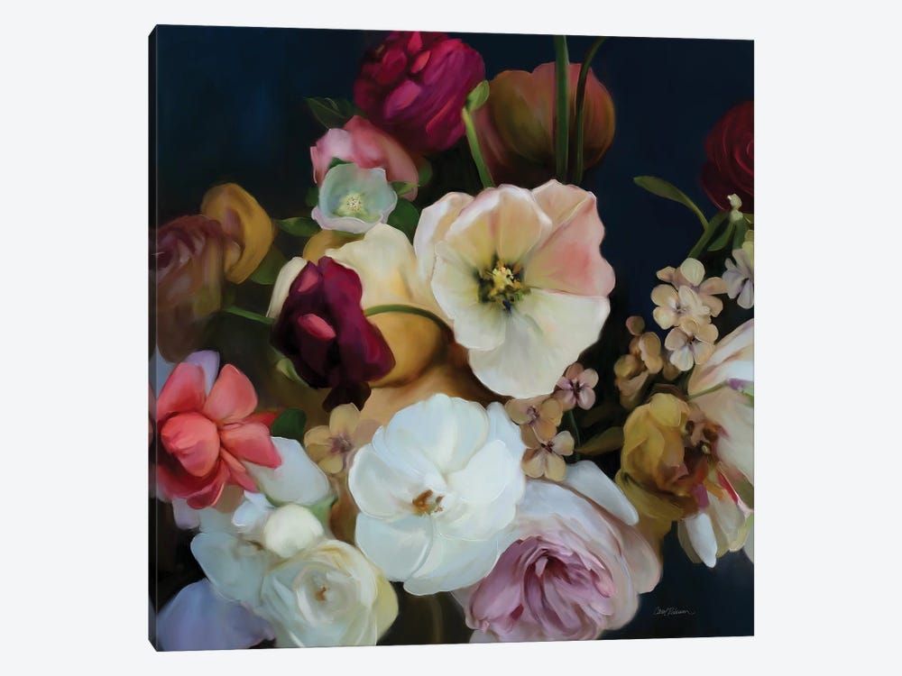 Royal Bouquet by Carol Robinson 1-piece Canvas Wall Art