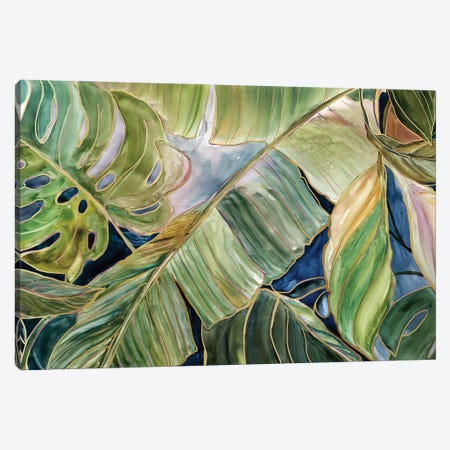 Sun Tipped Tropicals Canvas Print #CRO1300} by Carol Robinson Art Print