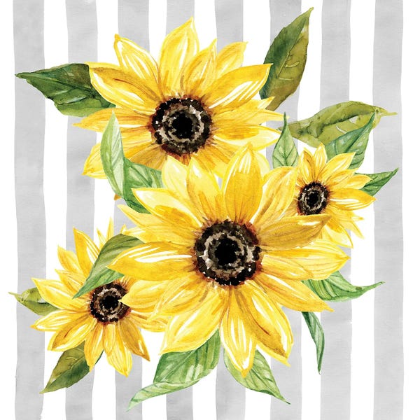 Sunflowers: Sunflower Array I by Carol Robinson