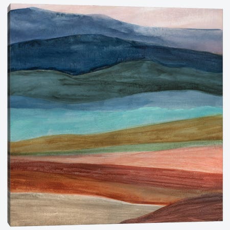 Desert Layers Canvas Print #CRO1317} by Carol Robinson Canvas Art Print