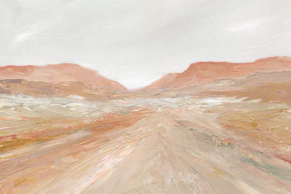 Large Minimalist Art - Canvas Prints: Road to Sedona by Carol Robinson
