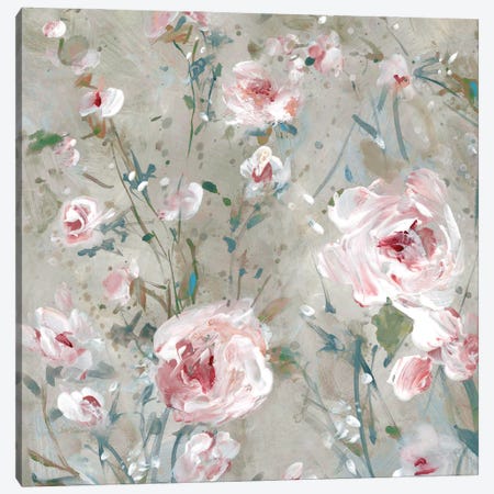 Delicate Pink Blossoms I Canvas Print #CRO1362} by Carol Robinson Canvas Art Print