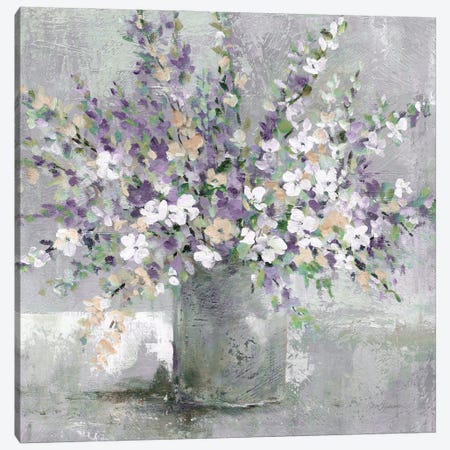 Farmhouse Lavender Canvas Print #CRO1368} by Carol Robinson Canvas Print
