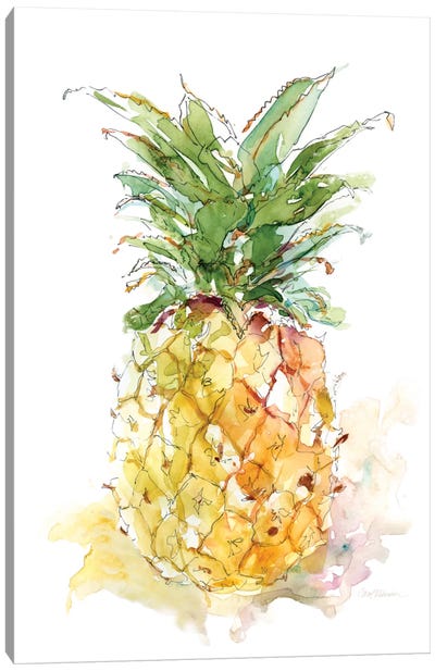 Delicious Ripe II Canvas Art Print - Pineapples