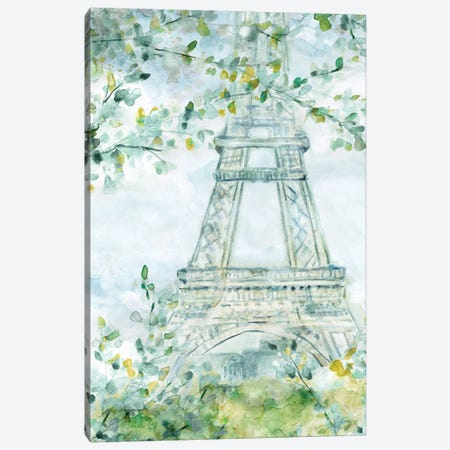 Paris Blooming Canvas Print #CRO1394} by Carol Robinson Canvas Print