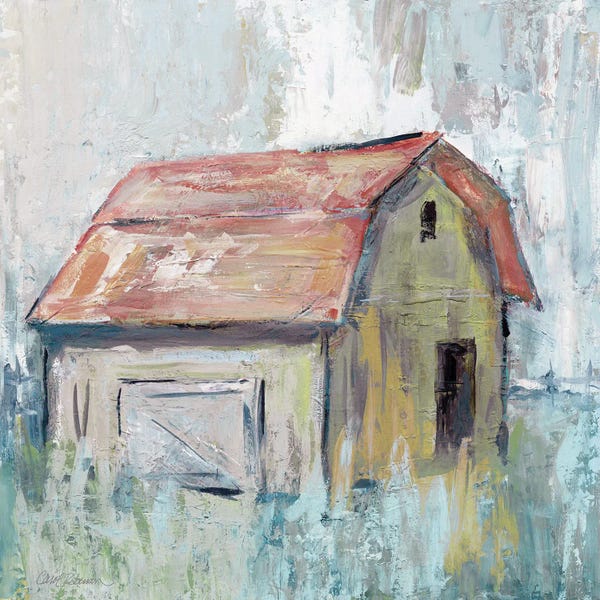Barns: Pastel Barn II by Carol Robinson