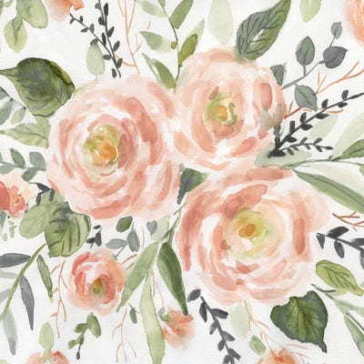 Peachy Keen II by Carol Robinson multi panel art