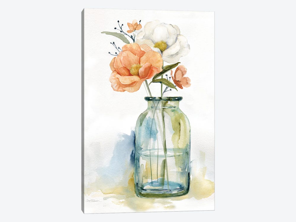 Simple Blossoms II by Carol Robinson 1-piece Canvas Print
