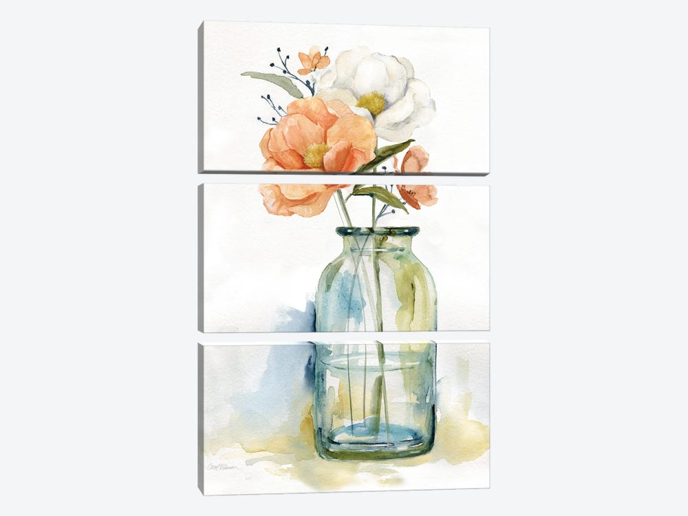 Simple Blossoms II by Carol Robinson 3-piece Art Print