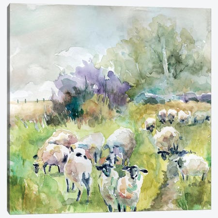 Spring Flock Canvas Print #CRO1409} by Carol Robinson Canvas Wall Art