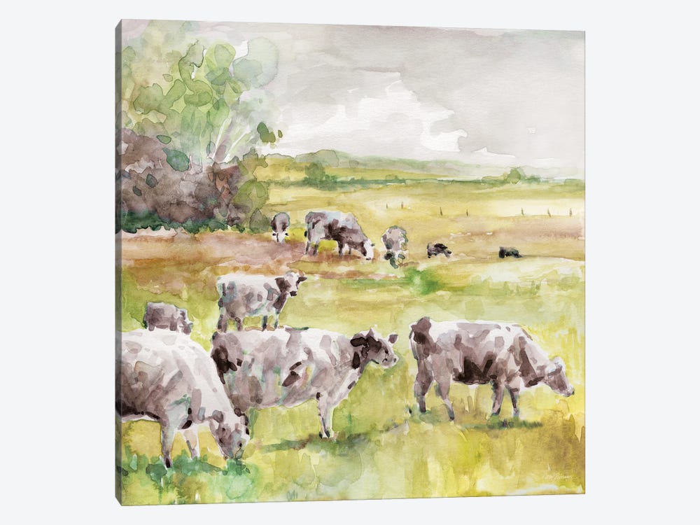 Spring Herd by Carol Robinson 1-piece Canvas Art Print