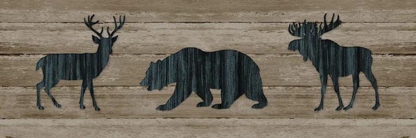 Deer: Woodland Trio by Carol Robinson