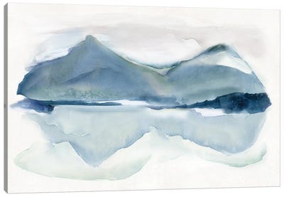 Blue Peaks Canvas Art Print - Carol Robinson