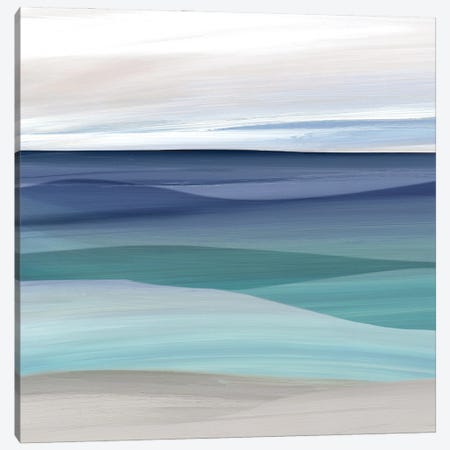 Blue Valley I Canvas Print #CRO1425} by Carol Robinson Art Print