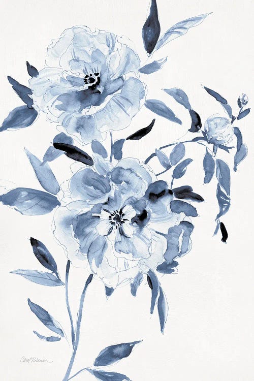 Inky Chickory Botanical I by Carol Robinson wall art