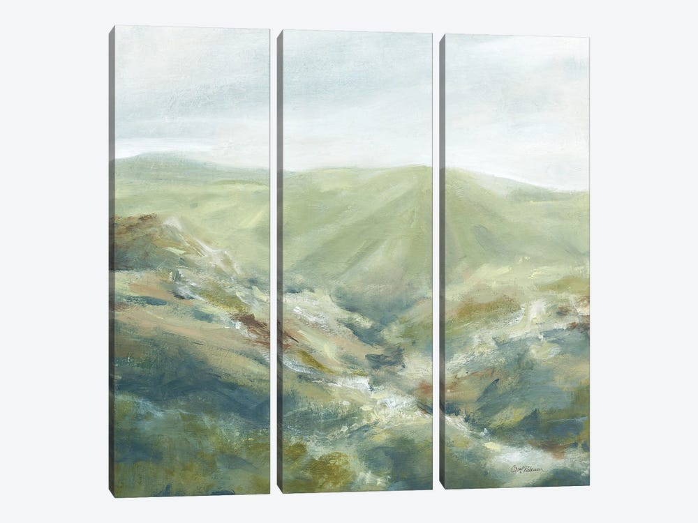 Mountain Pasture by Carol Robinson 3-piece Canvas Print