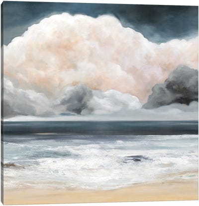 Sea Clouds Rising Canvas Art Print - Carol Robinson