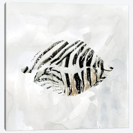 Zebra Kisses I Canvas Print #CRO1461} by Carol Robinson Canvas Art