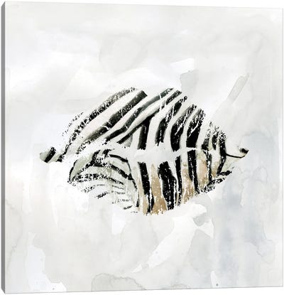 Zebra Kisses I Canvas Art Print