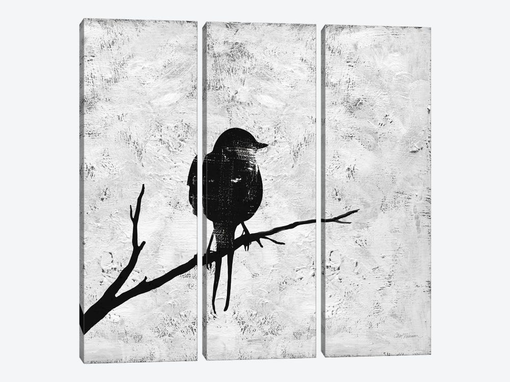 Bird Silhouette I by Carol Robinson 3-piece Canvas Wall Art