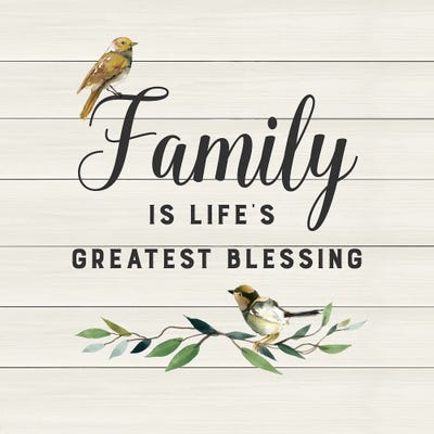 Family Birds by Carol Robinson canvas print