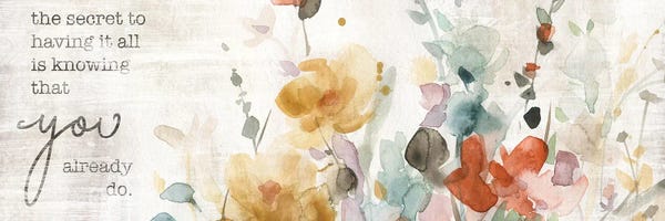 Typography: Full Bloom Verse by Carol Robinson