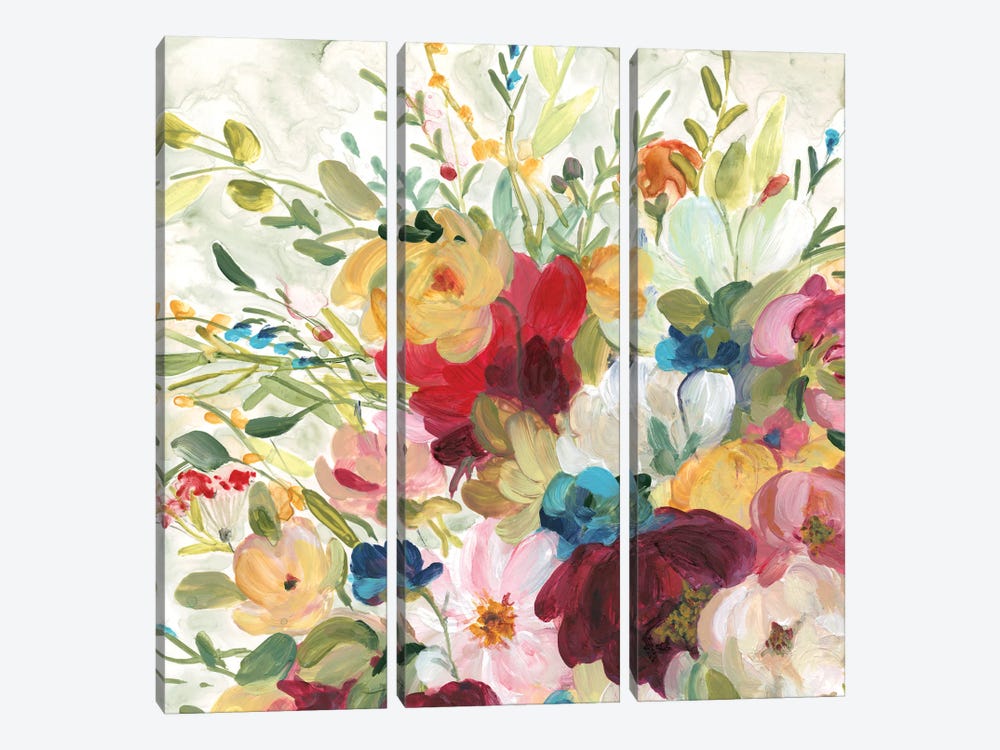 Garden Plenty by Carol Robinson 3-piece Canvas Art