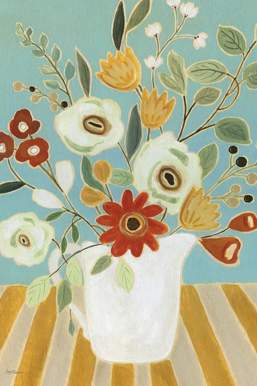 Joyful Blossoms I by Carol Robinson wall art